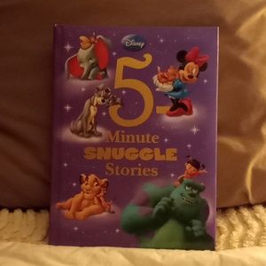 Disney 5 Minute Snuggle Bedtime Stories Hardcover Book